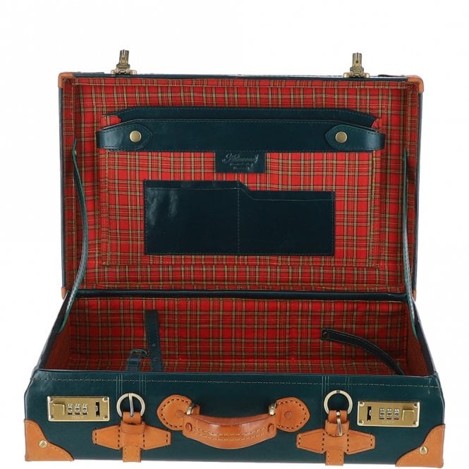 Ashwood Leather Ashwood Vintage Leather Trunk Green: VIN-18