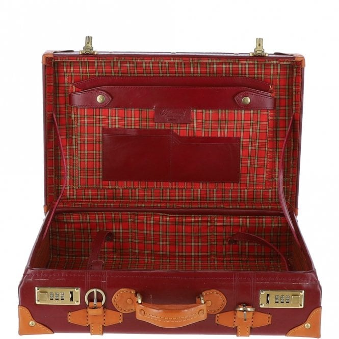 Ashwood Leather Ashwood Vintage Leather Trunk Red: VIN-18