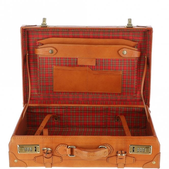 Ashwood Leather Ashwood Vintage Leather Trunk Tan: VIN-18