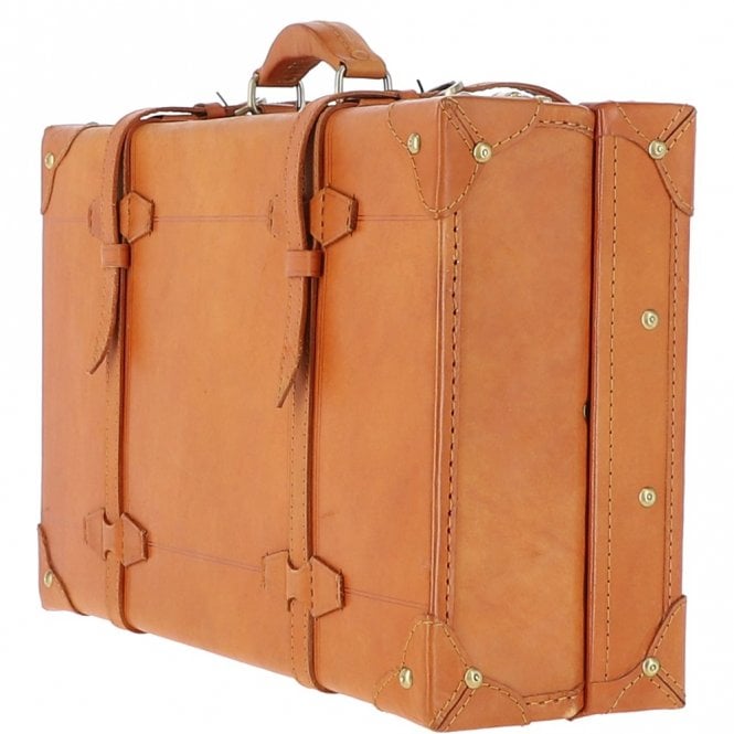 Ashwood Leather Ashwood Vintage Leather Trunk Tan: VIN-18