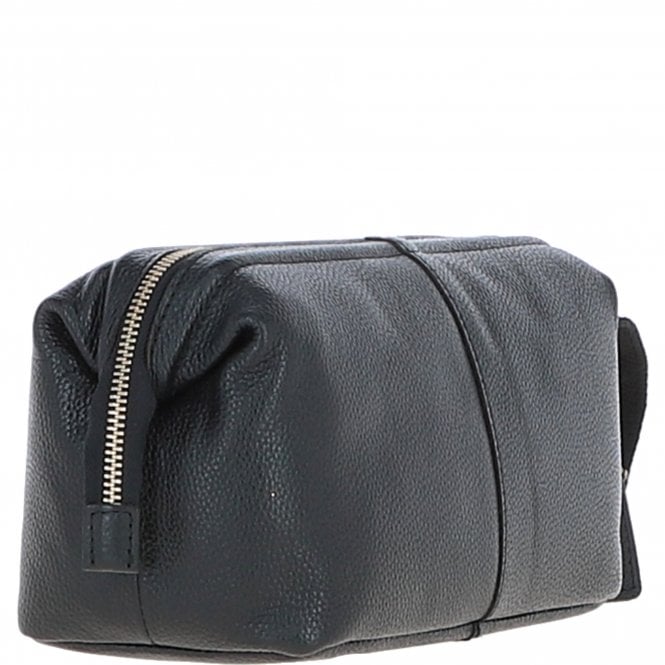 Ashwood Leather Ashwood Vintage Leather Washbag Black: Q-47