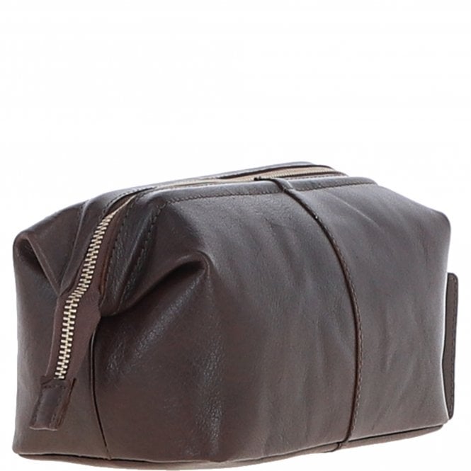 Ashwood Leather Ashwood Vintage Leather Washbag Brandy: Q-47