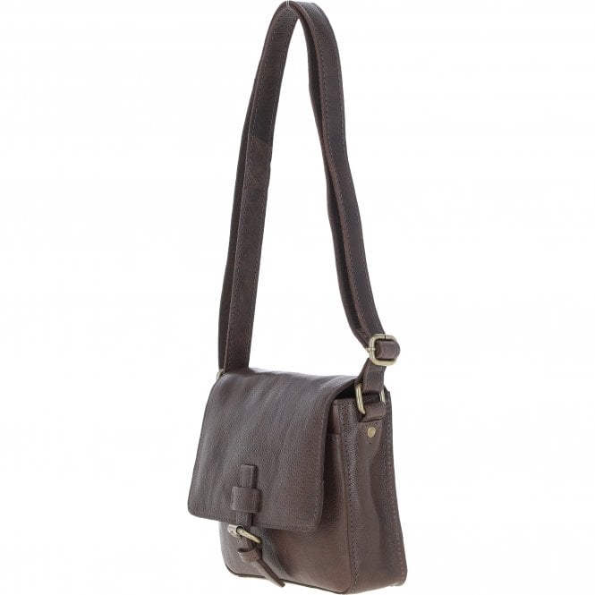 Ashwood Leather Aswood Leather Crossbody Bag Brown: Dom