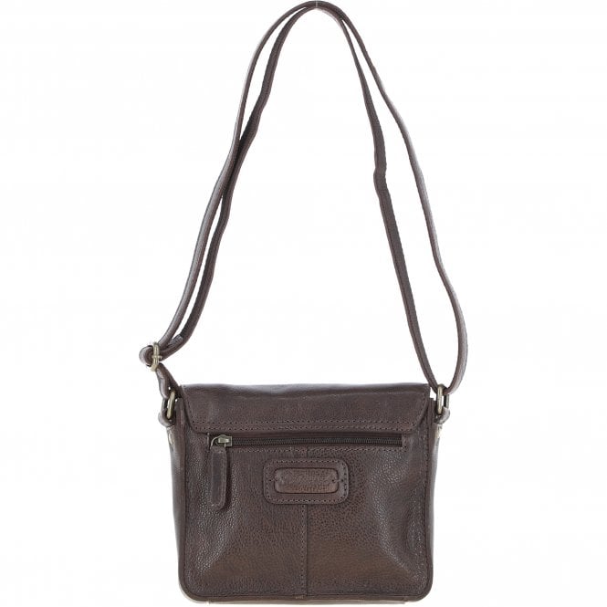 Ashwood Leather Aswood Leather Crossbody Bag Brown: Dom