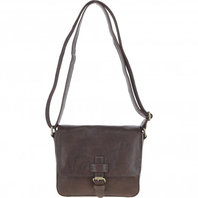 ashwood leather Aswood Leather Crossbody Bag Brown: Dom