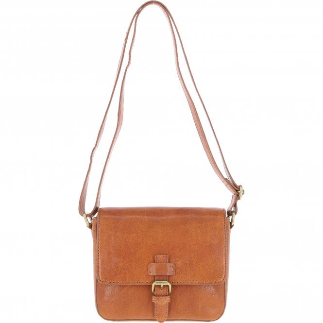 ashwood leather Aswood Leather Crossbody Bag Tan: Dom
