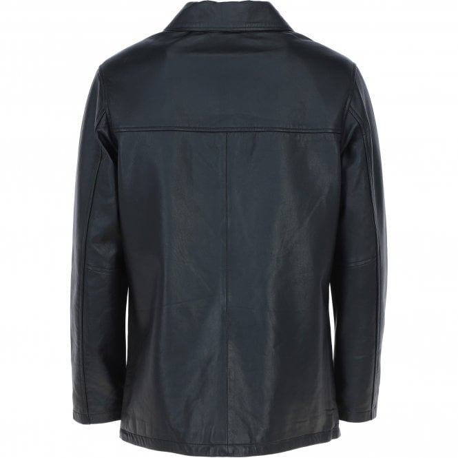 Ashwood Leather Classic Ashwood Men's Black Leather Jacket: AWM-REEFER