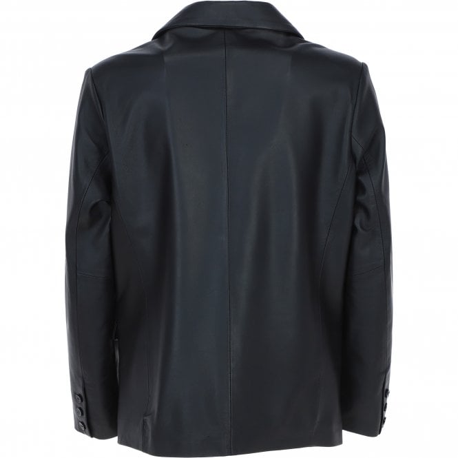 Ashwood Leather Classic Men's Ashwood Leather Blazer Black: AWL-2288
