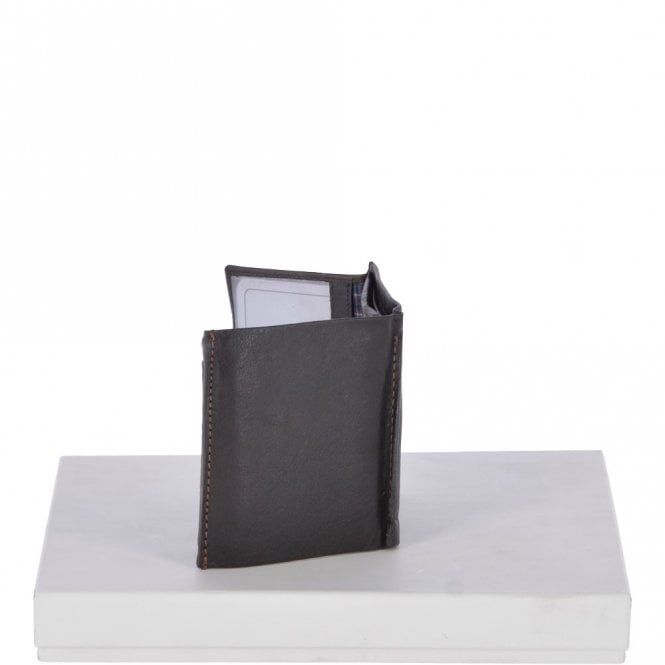 Ashwood Leather Crumble 4 Card ID & Coins Bill Fold Wallet Brown/crum: 1417 C