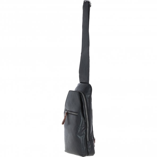 Ashwood Leather Exquisite Ashwood Leather Sling Bag Black: F-88
