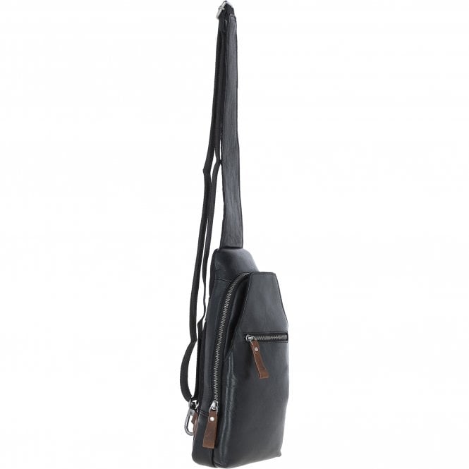 Ashwood Leather Exquisite Ashwood Leather Sling Bag Black: F-88