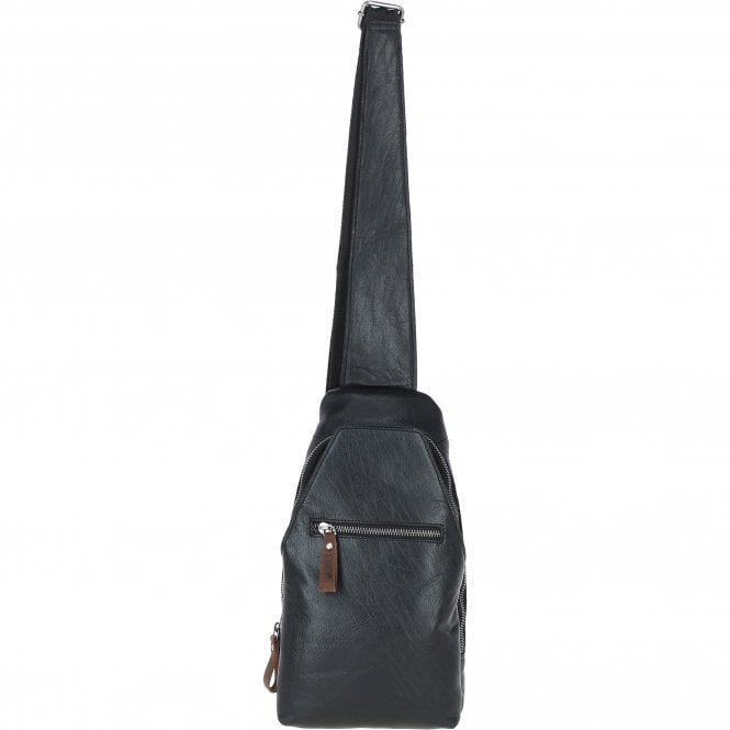ashwood leather Exquisite Ashwood Leather Sling Bag Black: F-88