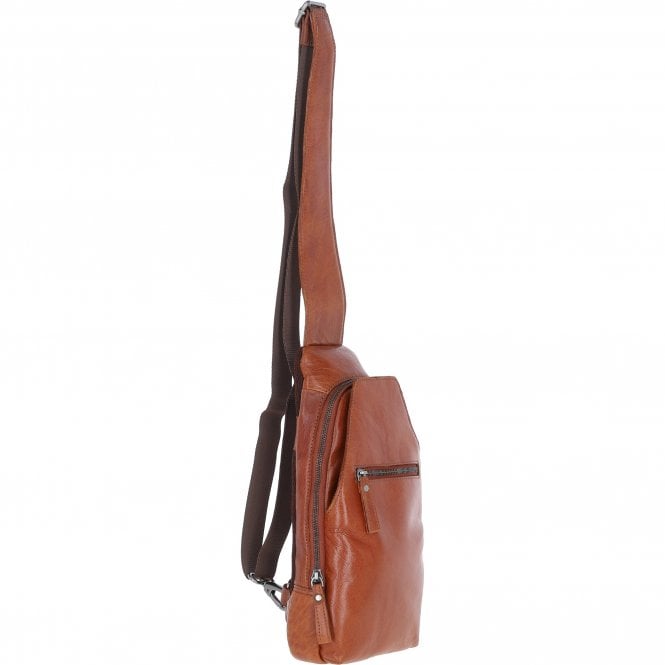 Ashwood Leather Exquisite Ashwood Leather Sling Bag Tan: F-88