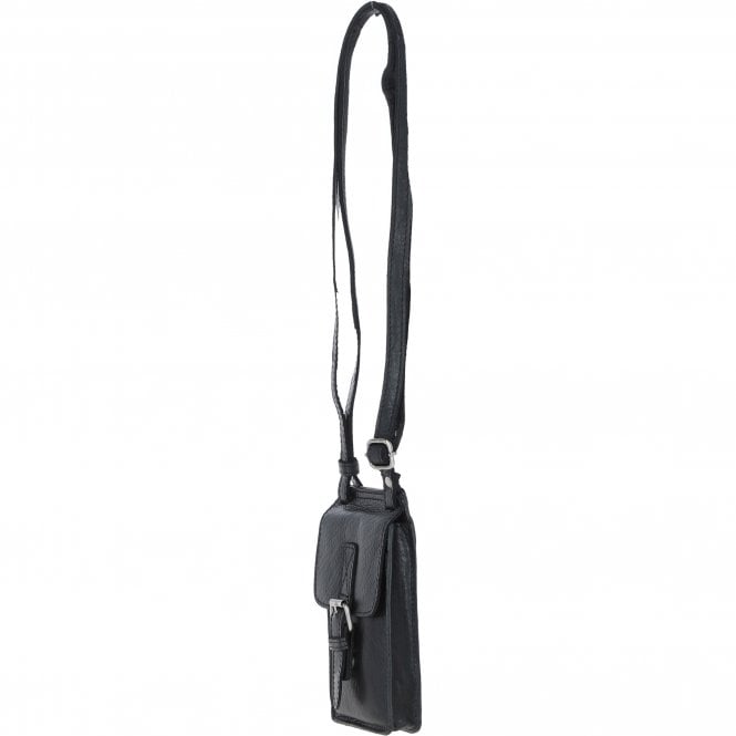 Ashwood Leather Exquisite Ashwood Leather Smartphone Bag Black: F-89