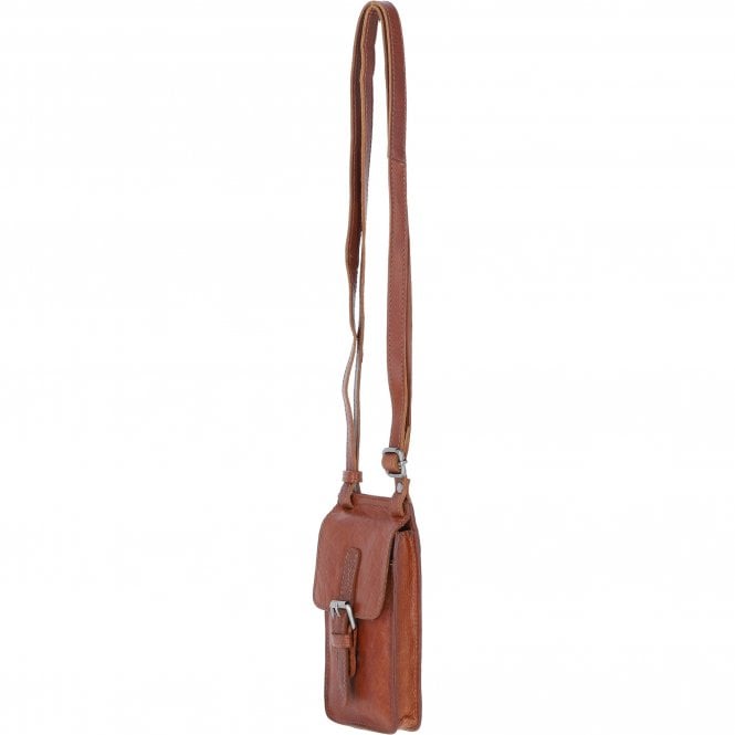 Ashwood Leather Exquisite Ashwood Leather Smartphone Bag Tan: F-89