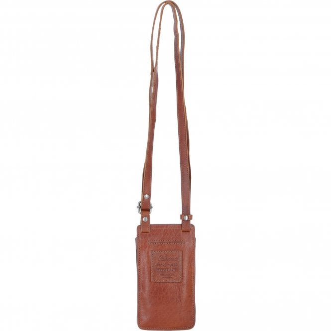 Ashwood Leather Exquisite Ashwood Leather Smartphone Bag Tan: F-89