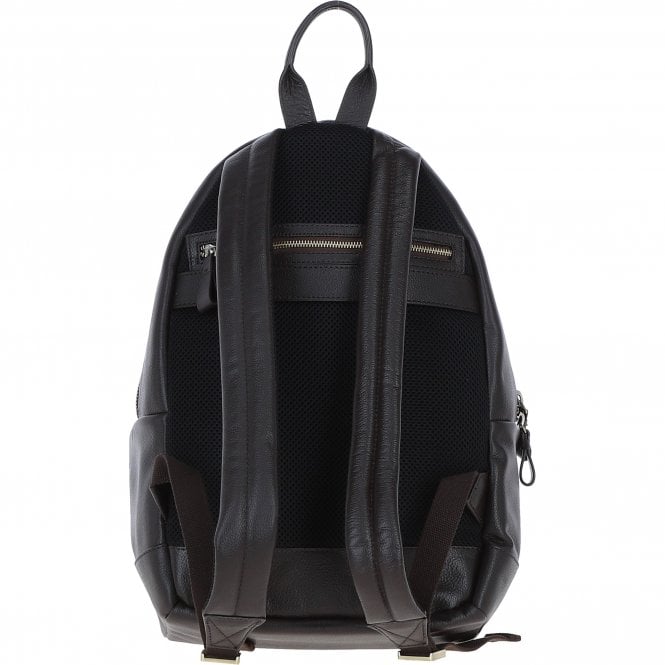 Ashwood Leather Exquisite Ashwood Leather X Harris Tweed Large Rucksack Brown/Mcload: TW-43-01-BM