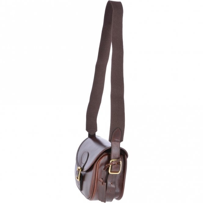 Ashwood Leather Heritage Handcrafted 100 Capacity Leather Cartridge Bag Brandy : Madox
