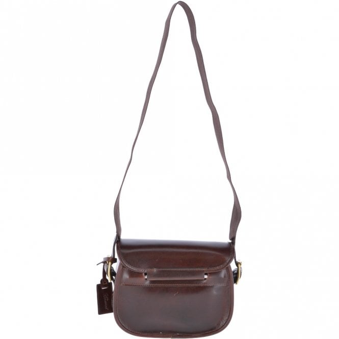 Ashwood Leather Heritage Handcrafted 100 Capacity Leather Cartridge Bag Brandy : Madox