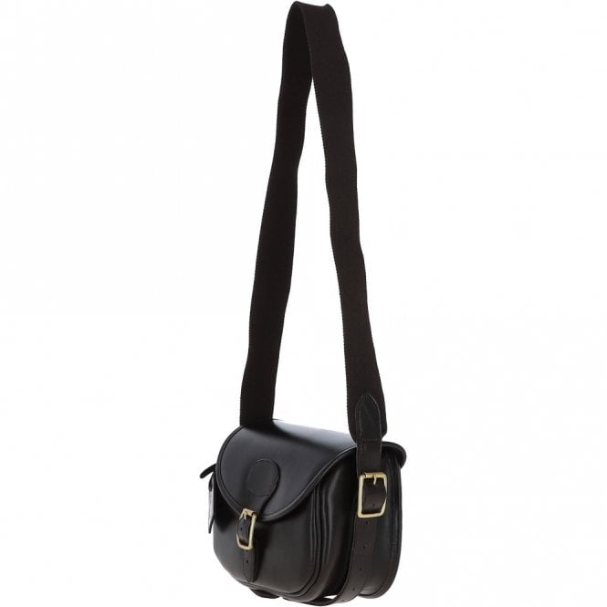 Ashwood Leather Heritage Handcrafted 100 Capacity Leather Cartridge Bag Dk Brown: Madox