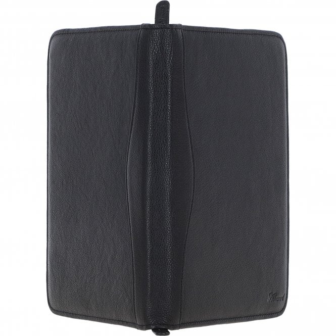 Ashwood Leather Leather Document Holder Black : A4 Sleeve