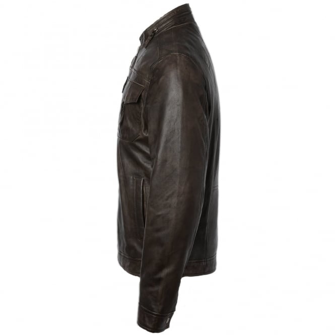 Ashwood Leather Leather Jacket Nevada Timber : Edinburgh