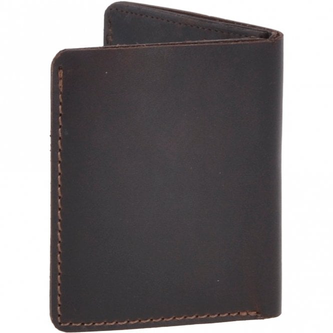 Ashwood Leather Leather Oily Hunter 6 Card Wallet Brown : 1886