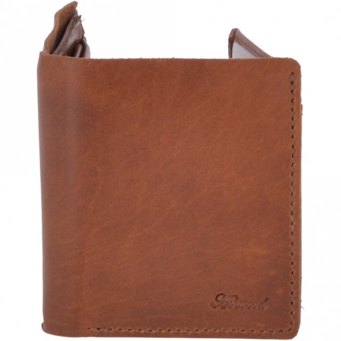 ashwood leather Leather Oily Hunter Bill Fold Card And Identification Wallet Chestnut : 1885