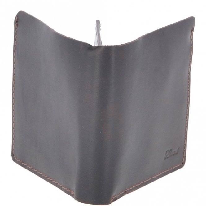 Ashwood Leather Leather Oily Hunter Wallet With ID And Coin Section Brown : 1884