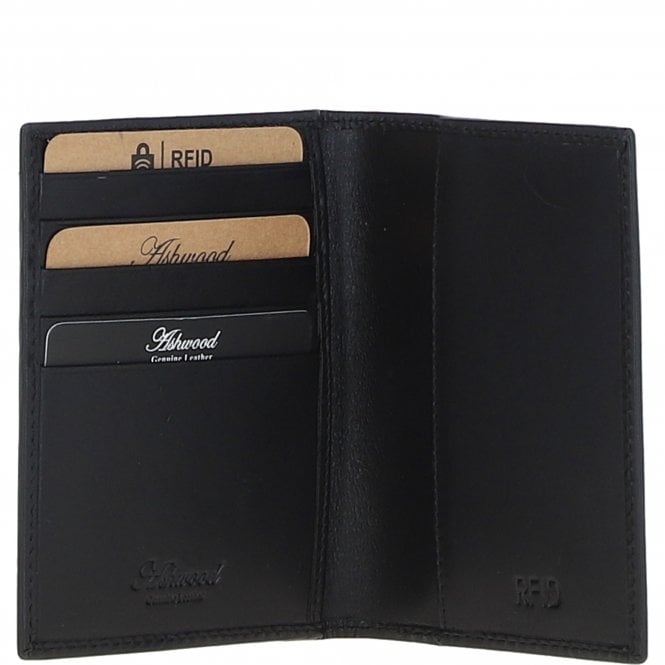 Ashwood Leather Leather Passport Cover & Card Holder Gift Set Black: GS-1280