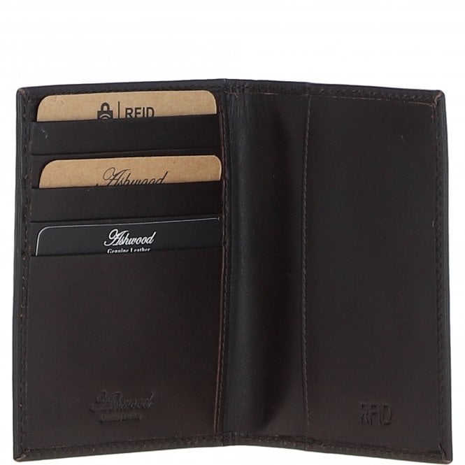 Ashwood Leather Leather Passport Cover & Card Holder Gift Set Brown: GS-1280