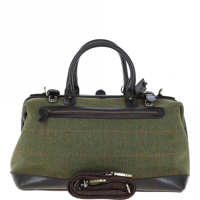 ashwood leather Leather Weekend Holdall Tweed : DR BAG