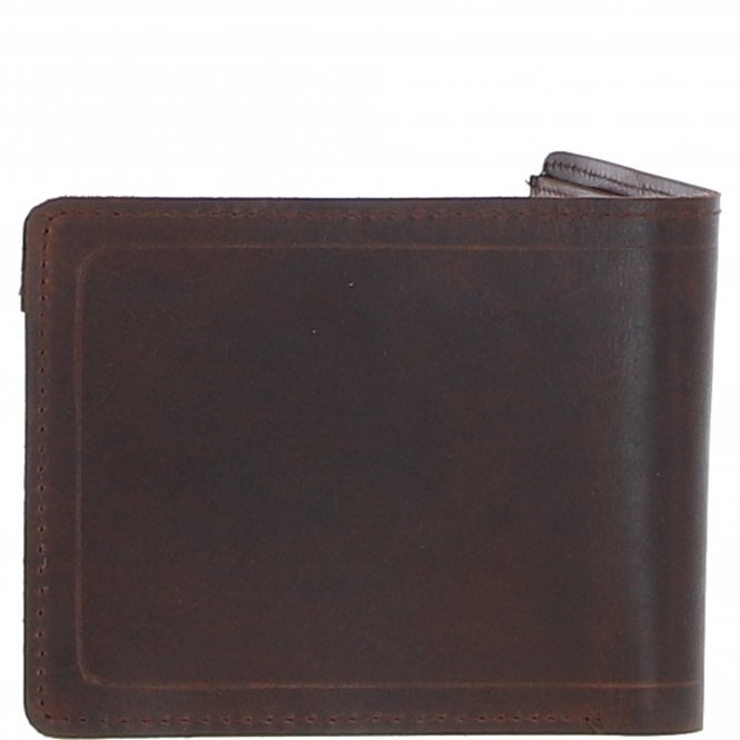 Ashwood Leather Luxury Slim 3 Card Leather Wallet Brandy : 5991