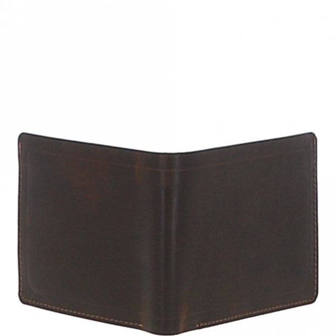 Ashwood Leather Luxury Slim 3 Card Leather Wallet Copper Brown : 5991
