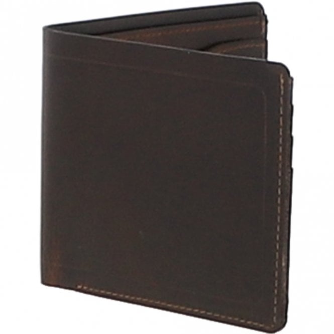 Ashwood Leather Luxury Slim 3 Card Leather Wallet Copper Brown : 5991