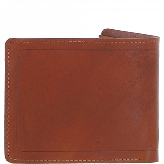 Ashwood Leather Luxury Slim 3 Card Leather Wallet Tan : 5991