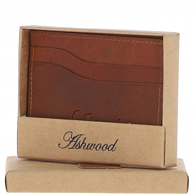 Ashwood Leather Luxury Slim Leather Wallet Tan: 5993