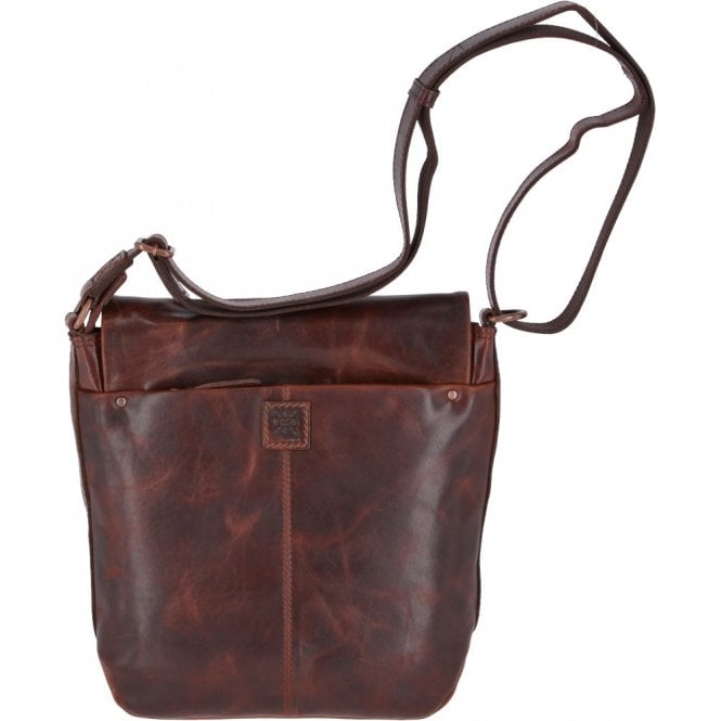 Ashwood Leather Medium Leather Vintage Messenger Bag Tan : Adam
