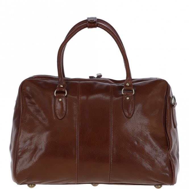 Ashwood Leather Medium Weekend Leather Holdall Bridge/vt : Harry