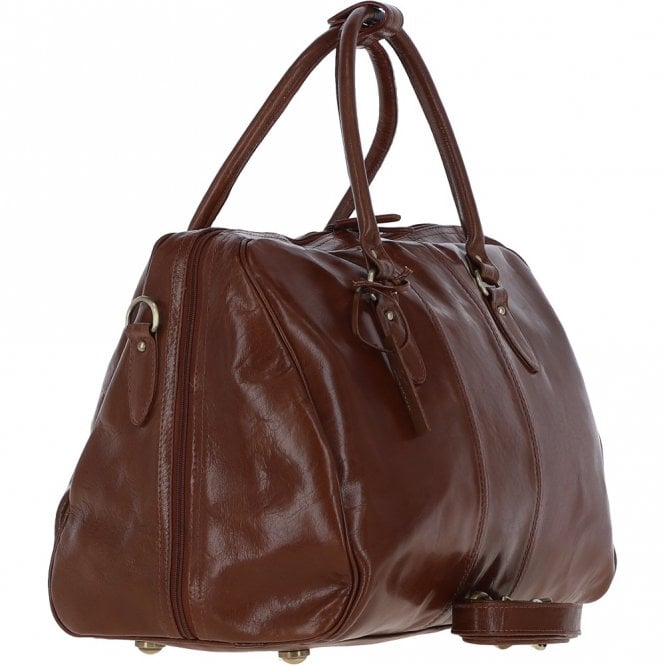 Ashwood Leather Medium Weekend Leather Holdall Bridge/vt : Harry