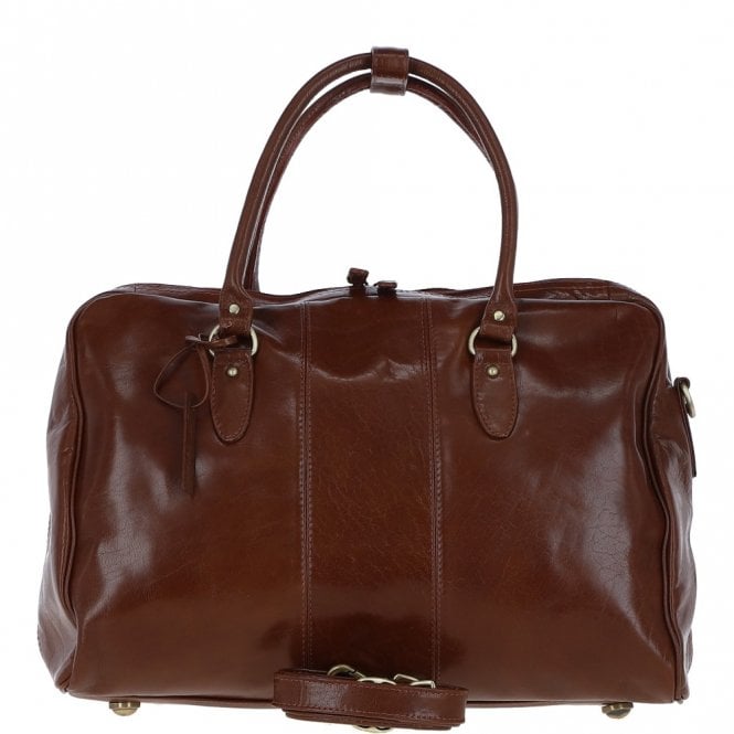 ashwood leather Medium Weekend Leather Holdall Bridge/vt : Harry