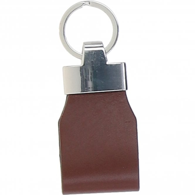 Ashwood Leather Men's Leather Card Holder & Key Ring Gift Set Chestnut: GS-1234