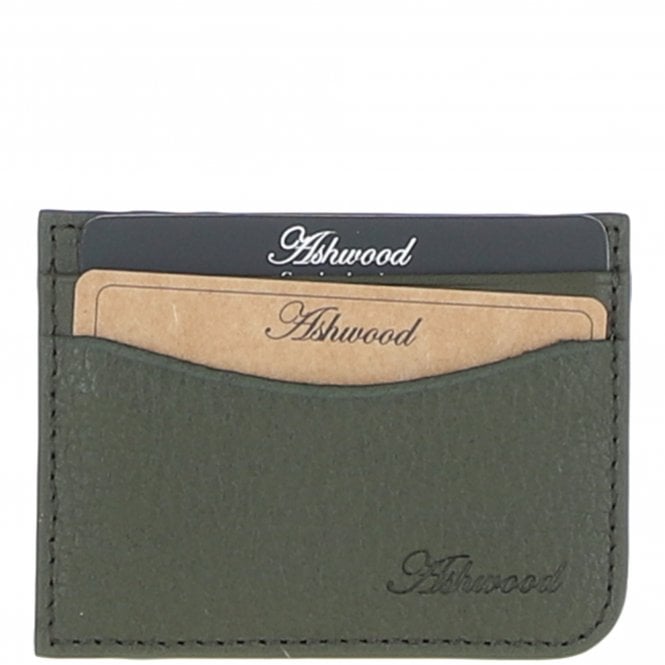 Ashwood Leather Men's RFID Leather Gift Set Olive: Pilgrim