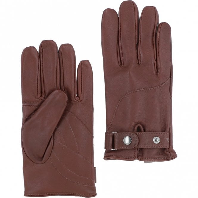 ashwood leather Men's Touch Screen Friendly Leather Gloves Tan: 775