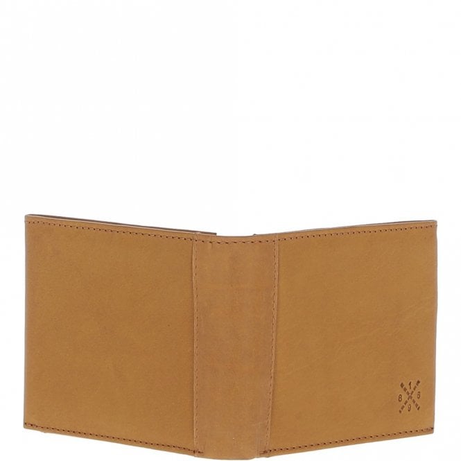 Ashwood Leather Men's Waxy Leather RFID Wallet Cognac: W-82