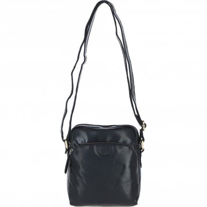 ashwood leather Mens Elegant Ashwood Leather Messenger Bag Black: T-79