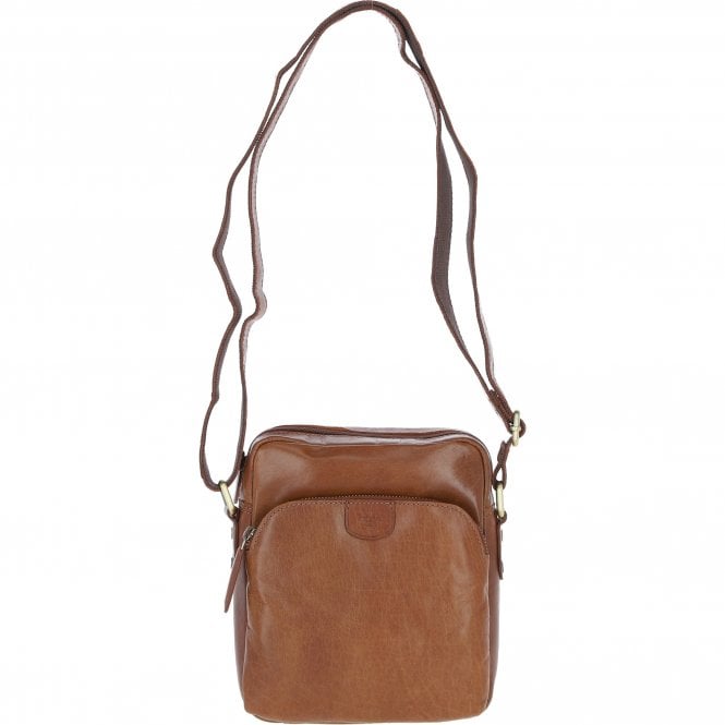 ashwood leather Mens Elegant Ashwood Leather Messenger Bag Honey: T-79
