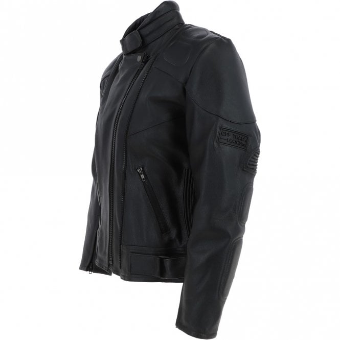 Ashwood Leather Mens Fashion Cowhide Leather Jacket Black : Giovanny