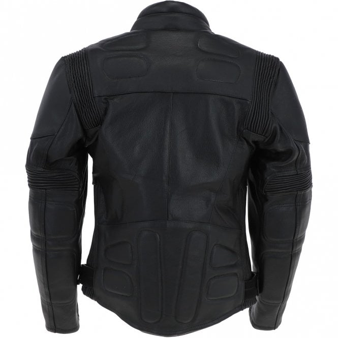 Ashwood Leather Mens Fashion Cowhide Leather Jacket Black : Giovanny