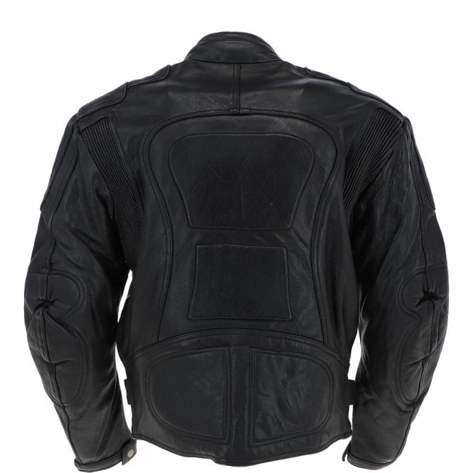 Ashwood Leather Mens Fashion Cowhide Leather Jacket Black : Rocco